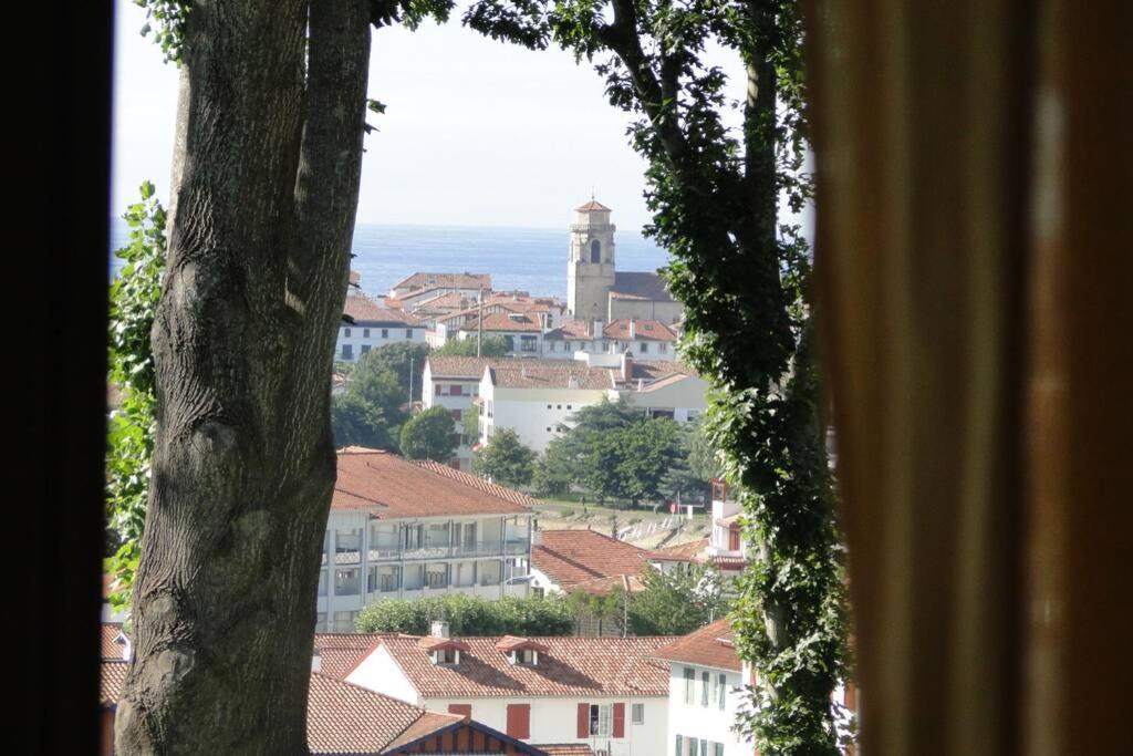 Ciboure:T2, proximité golf et plages, vue sur mer Exterior foto